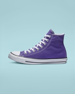 Converse Chuck Taylor All Star Férfi Magasszárú Lila | JVEIPZW-HU